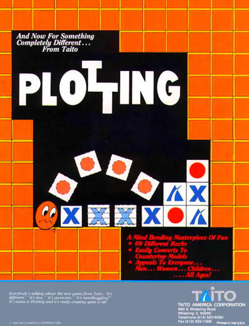 Plotting (World set 1) Arcade Game Cover